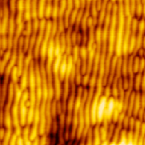 高配向性黒鉛のイオンビーム照射後のリップルパターン構造