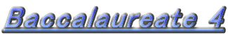 Baccalaureate 4